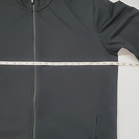 Lands' End Black Full Zip Lightweight Jacket Women's Size XL Activewear EUC - Picture 10 of 15